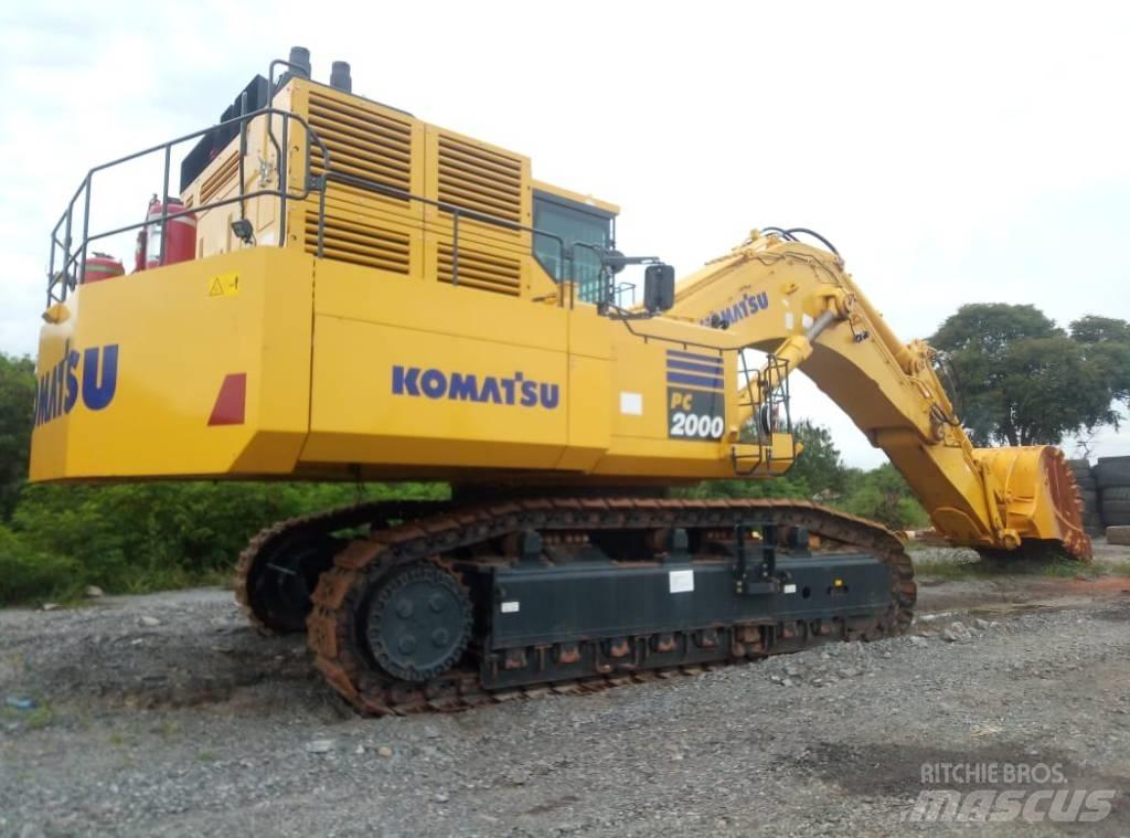 Komatsu PC 2000 Escavadoras de rastos