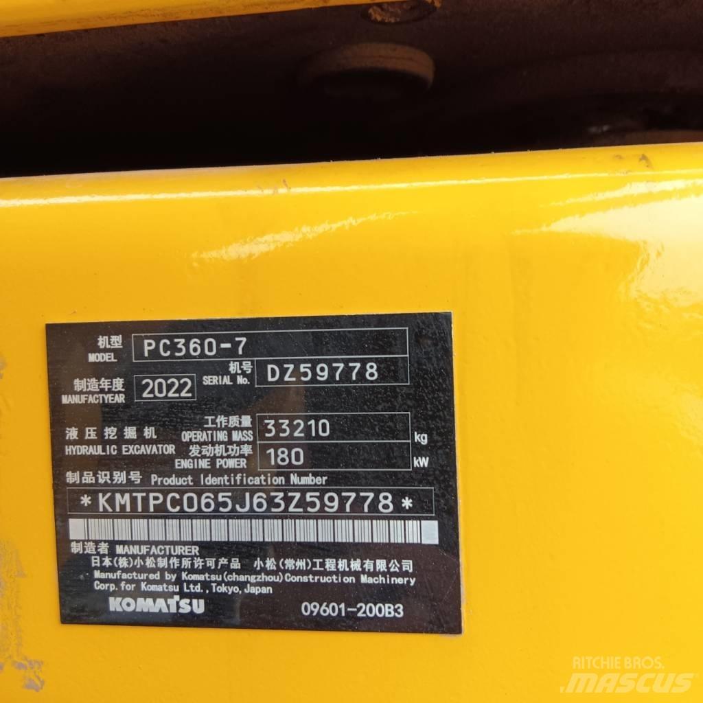 Komatsu PC 360-7 Escavadoras de rastos