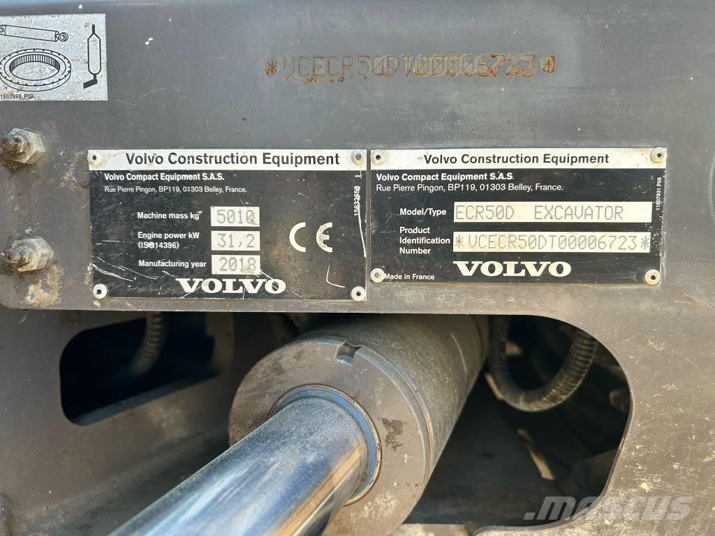 Volvo ECR 50 D Mini Escavadoras <7t