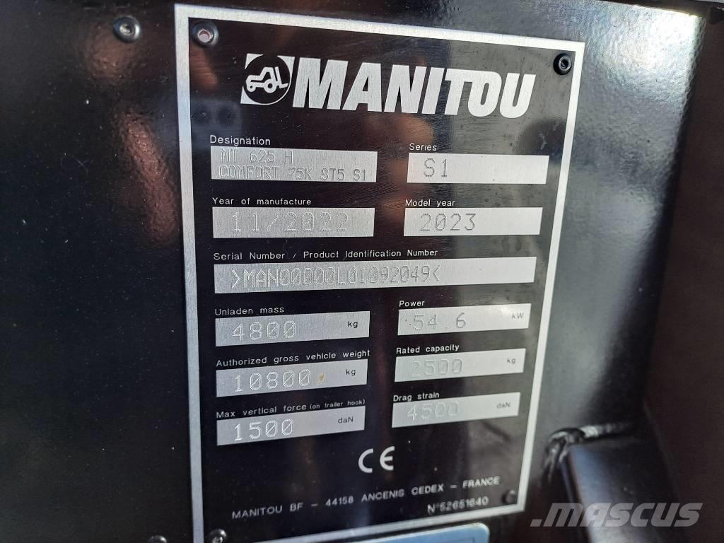 Manitou MT 625 H Manipuladores telescópicos