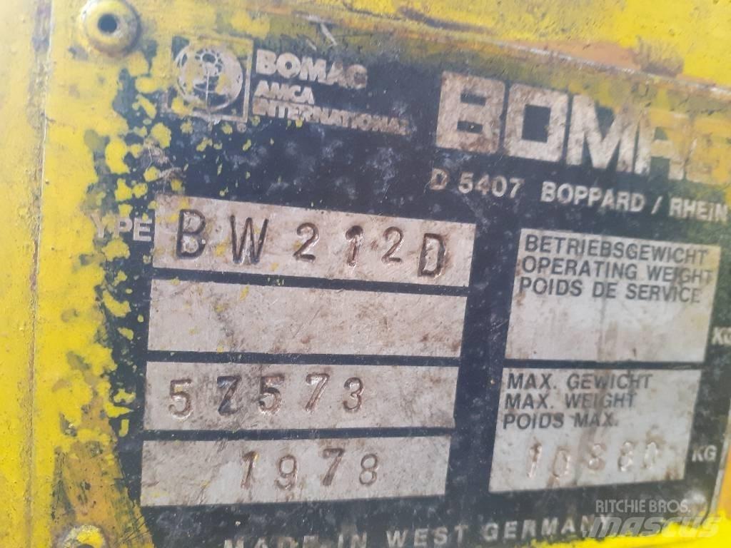 Bomag BW 212 D Compactadores para terra