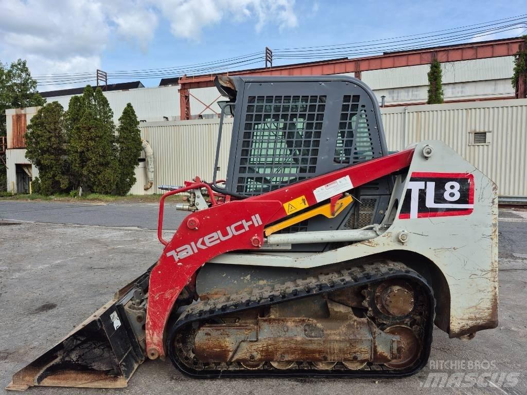 Takeuchi TL 8 Carregadoras de direcção deslizante