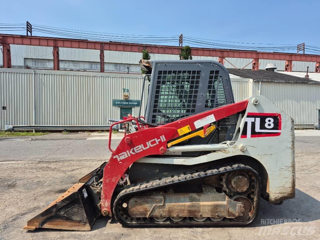 Takeuchi TL 8 Carregadoras de direcção deslizante