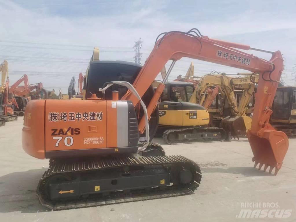 Hitachi ZX 70 Mini Escavadoras <7t