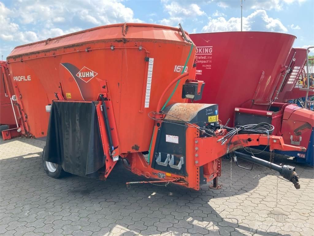 Kuhn Profile 1670 Alimentadores de misturadoras
