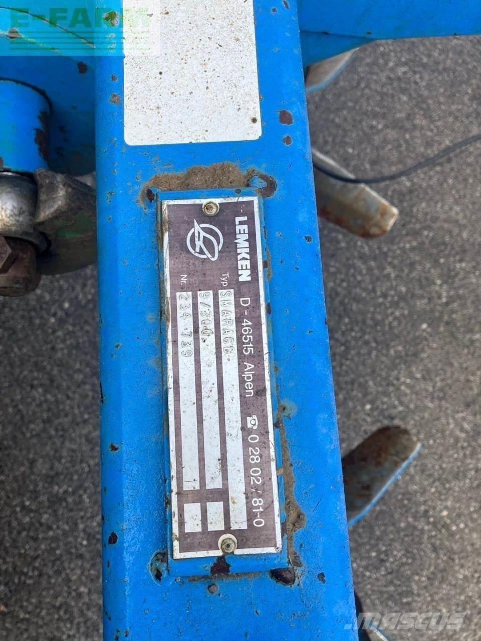 Lemken Smaragd 9 Cultivadoras