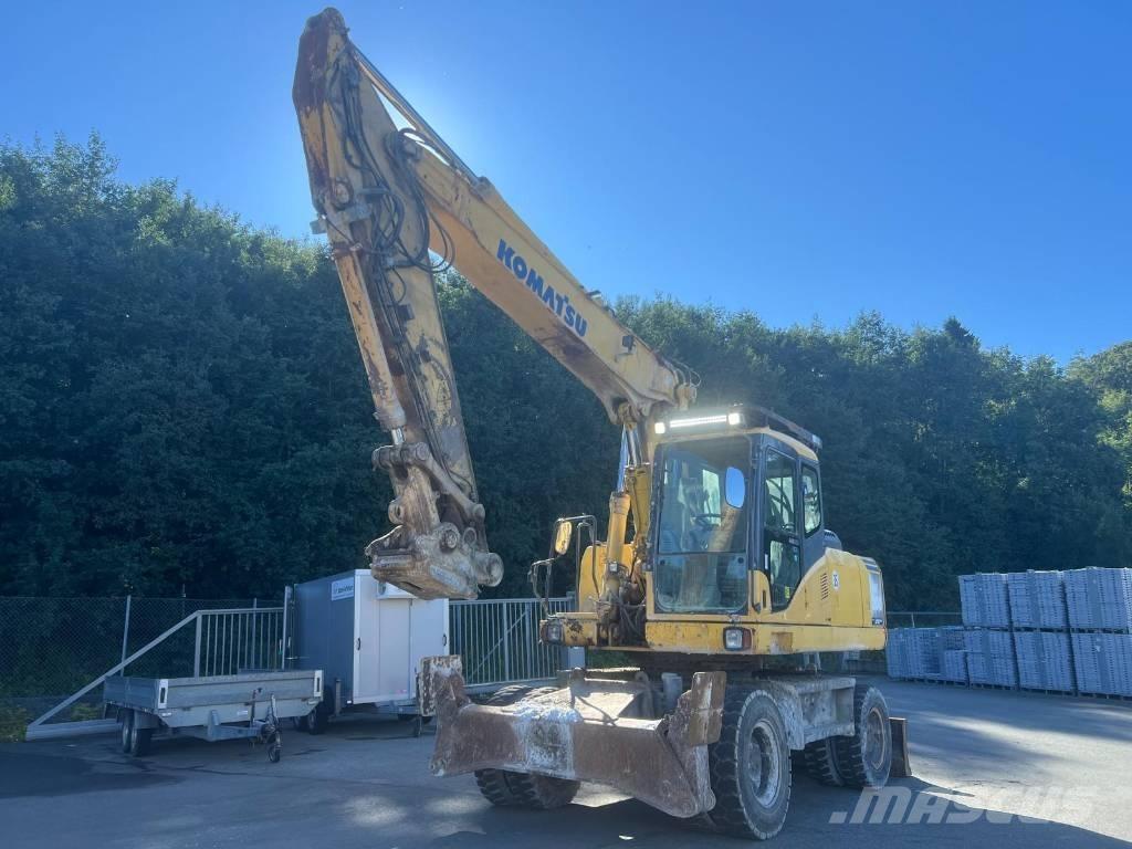 Komatsu PW 200-7 Escavadoras de rodas
