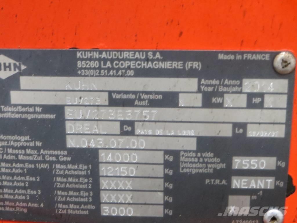 Kuhn EuroMix I Alimentadores de misturadoras