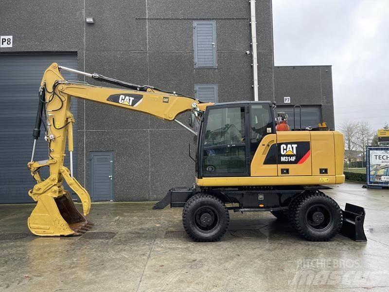 CAT M 314 F Escavadoras de rodas
