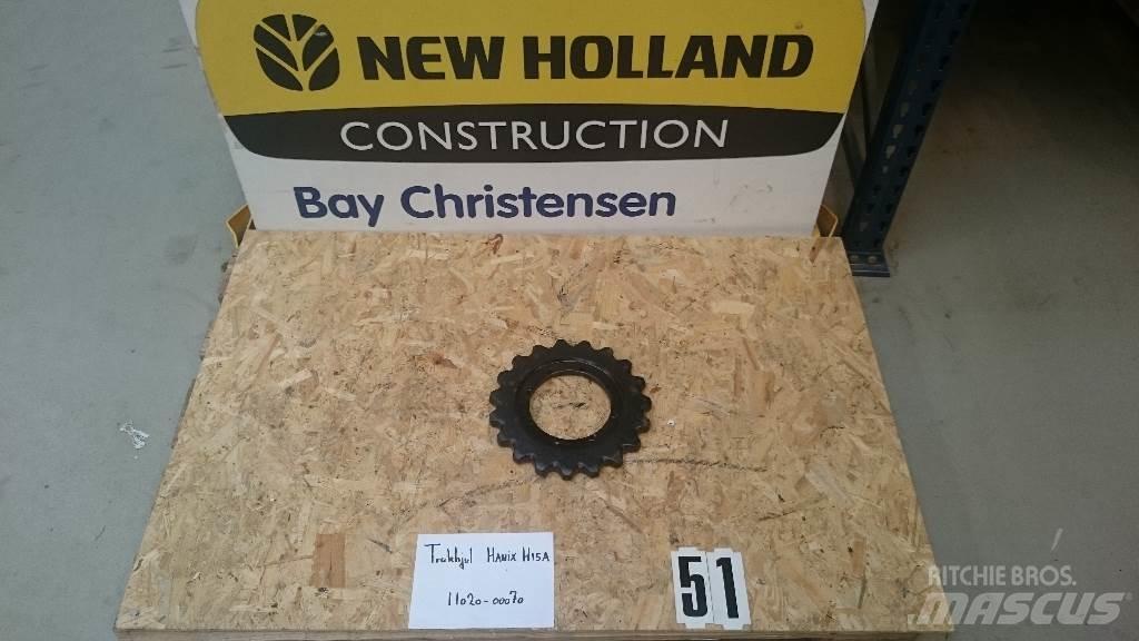 Hanix H15A Trækhjul Rastos, correntes e material rodante