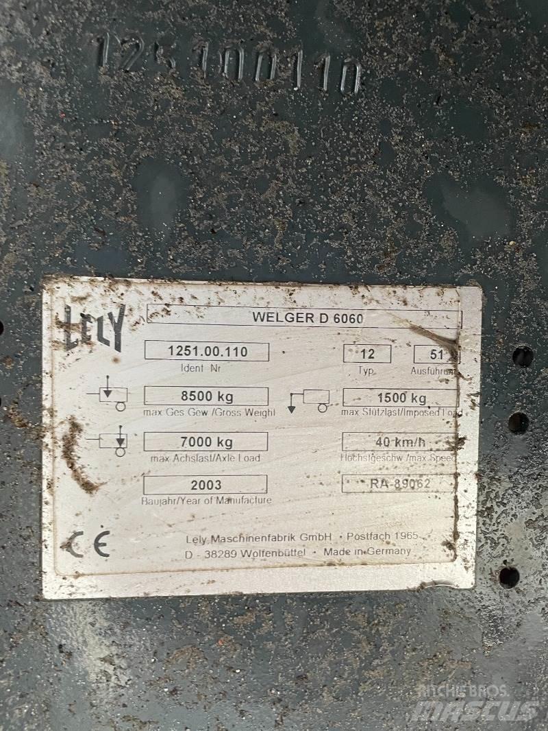 Welger D 6060 Enfardadeira de fardos quadrados