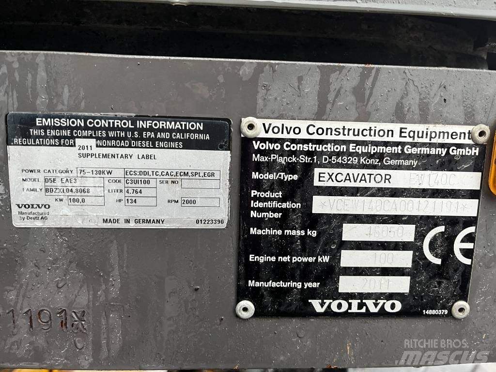 Volvo EW 140 C Escavadoras de rodas