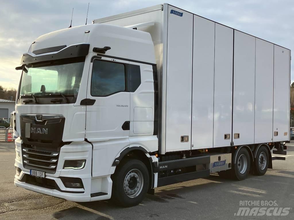MAN TGX 26.520 Camiões de caixa fechada