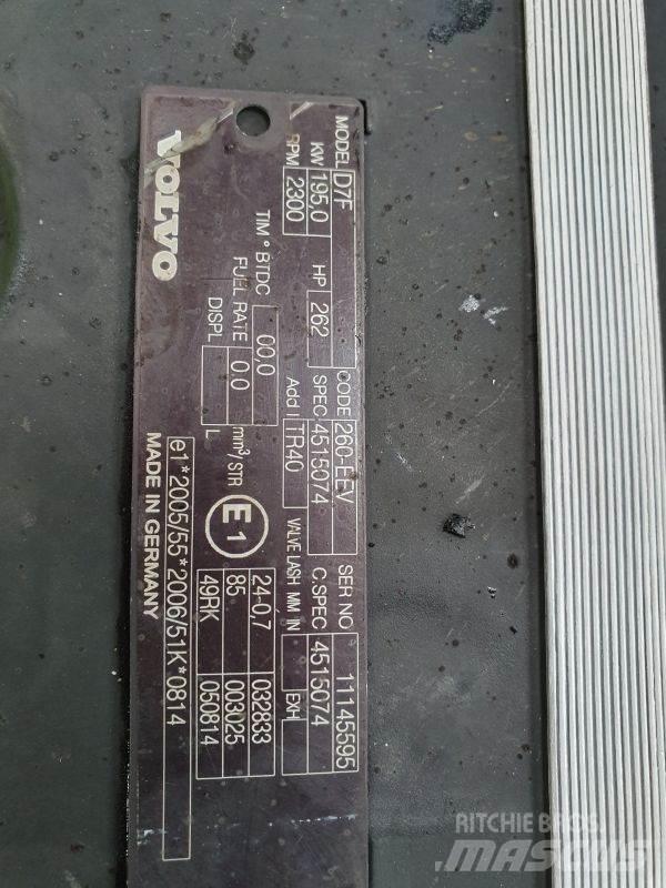 Volvo D7F Motores