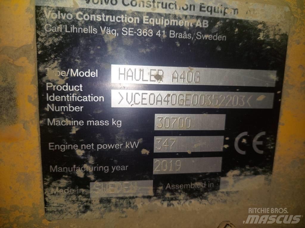 Volvo A 40 G Camiões articulados