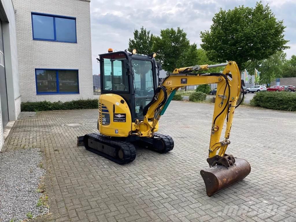 Komatsu PC26MR-3 Mini Escavadoras <7t