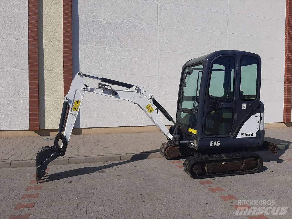 Bobcat E 16 Mini Escavadoras <7t