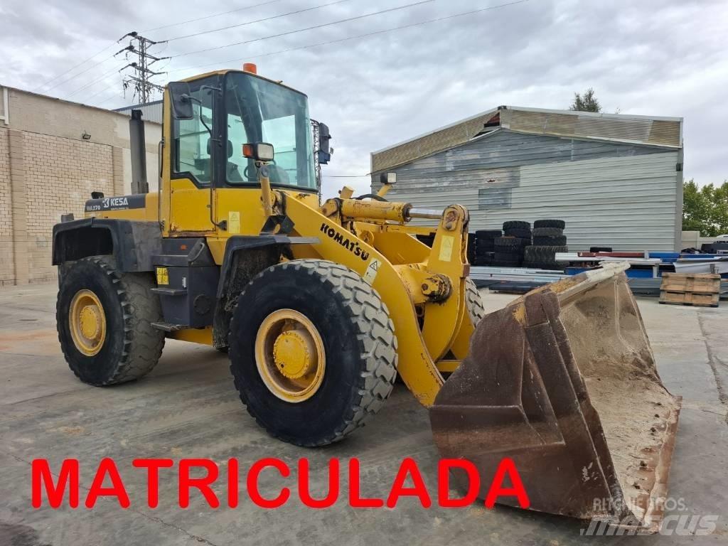 Komatsu WA 270-3 Pás carregadoras de rodas