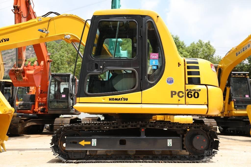 Komatsu PC 60-7 Mini Escavadoras <7t