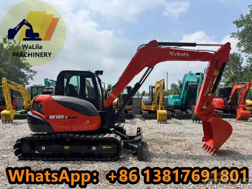Kubota KX 183-3 Mini Escavadoras <7t