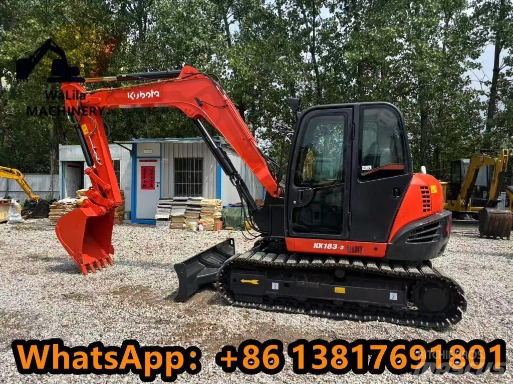 Kubota KX 183-3 Mini Escavadoras <7t