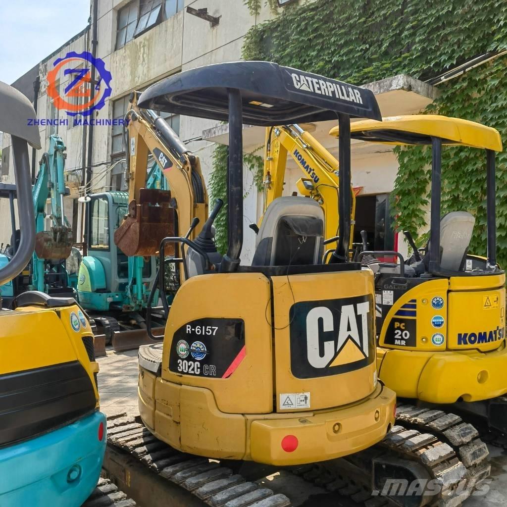 CAT 302 Mini Escavadoras <7t