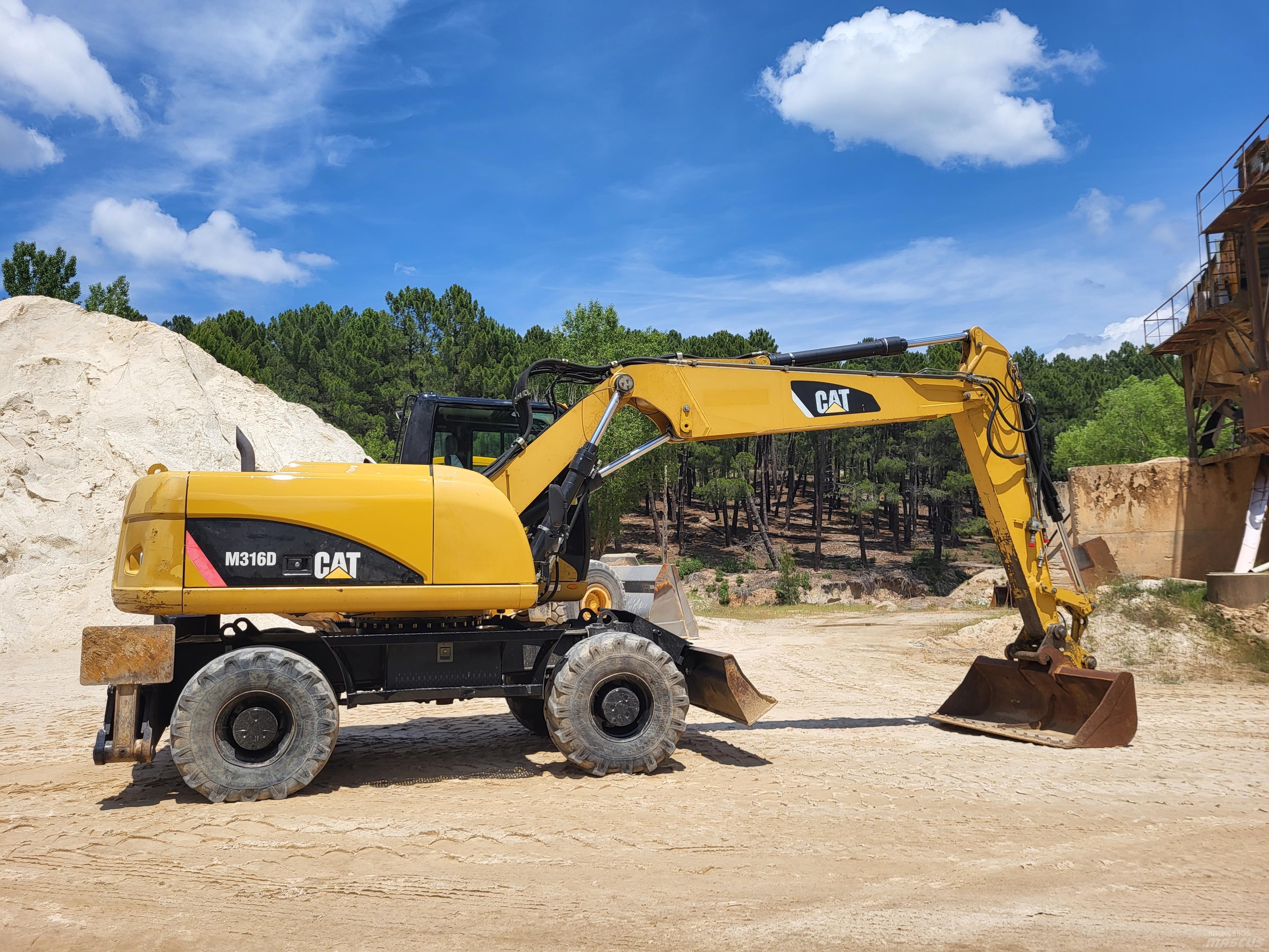 CAT 316d Escavadoras de rodas