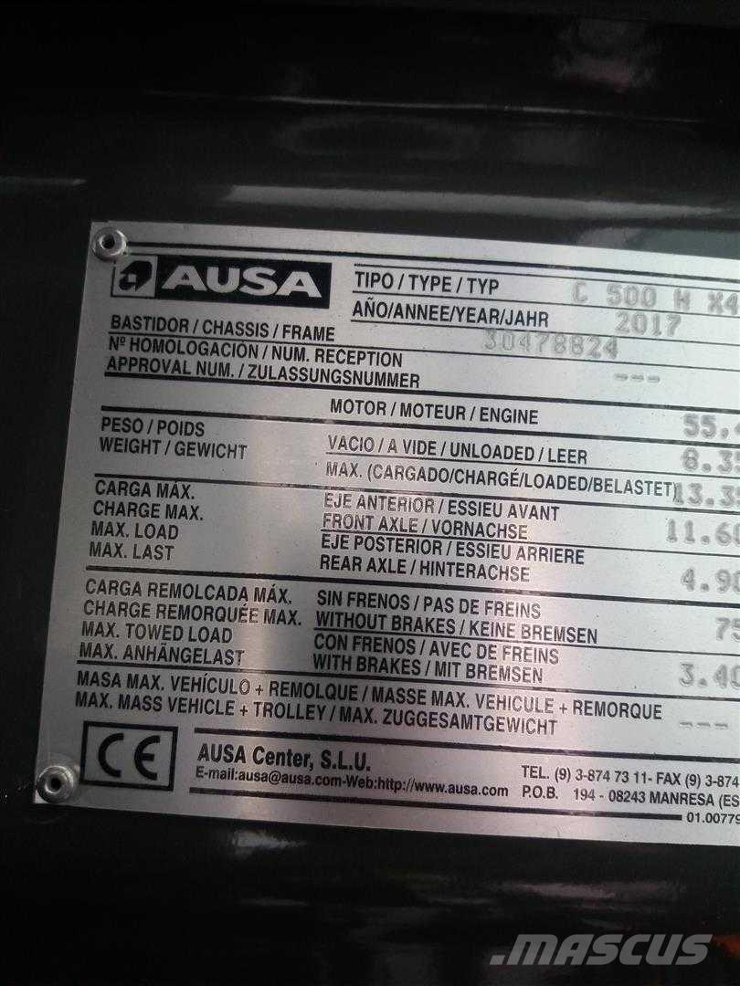 Ausa C500 HX4 Empilhadores todo-terreno