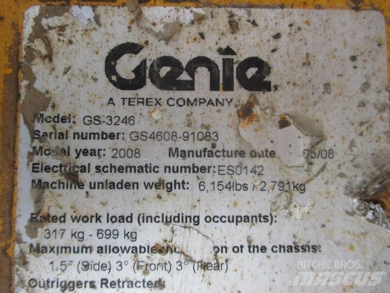 Genie GS 3246 Elevadores de tesoura