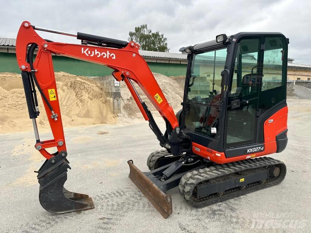 Kubota kx 027-4 Mini Escavadoras <7t