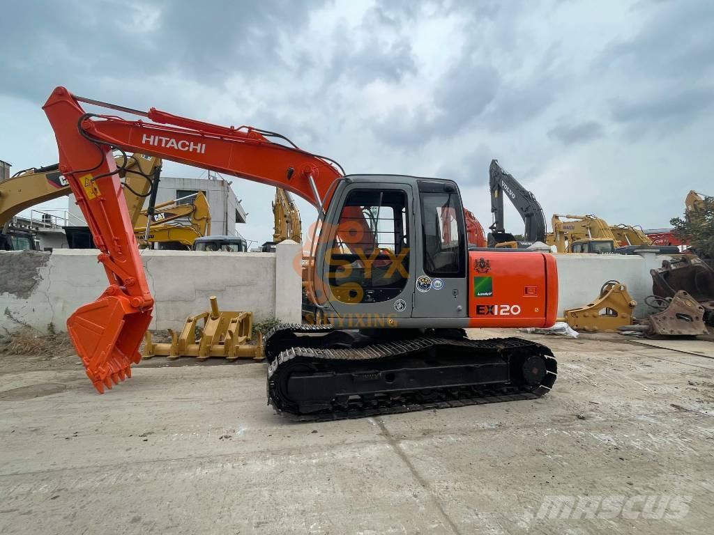 Hitachi EX 120 Escavadoras de rastos