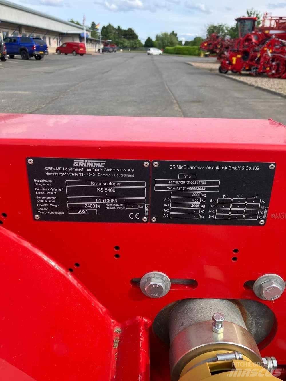Grimme KS 5400 Equipamentos para Batata - Outros