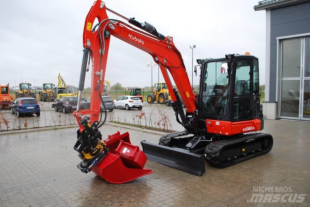 Kubota KX 060 - 6 tons Mini Escavadoras <7t