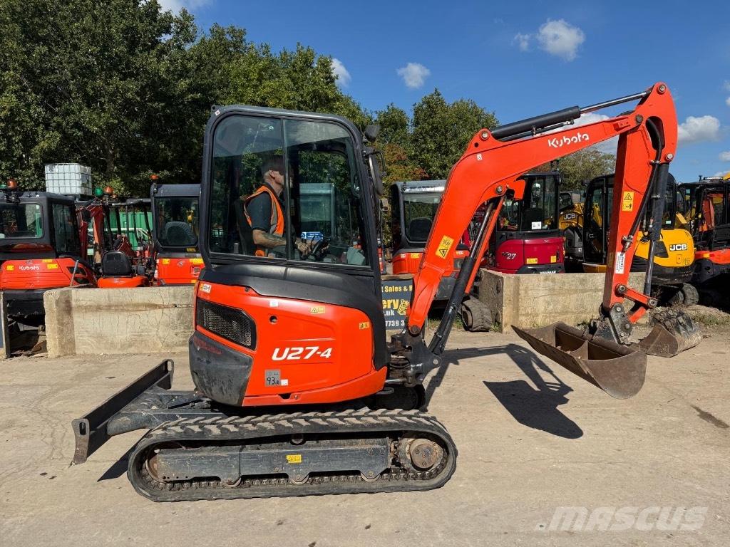 Kubota U 27-4 Mini Escavadoras <7t