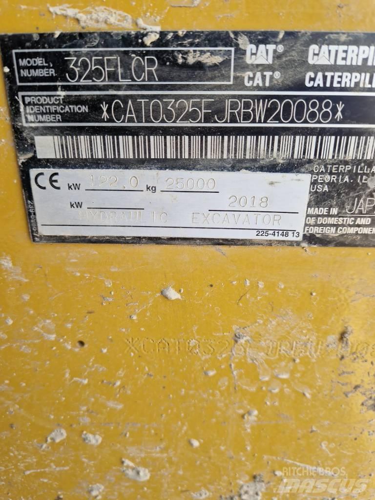CAT 325 F Escavadoras de rastos