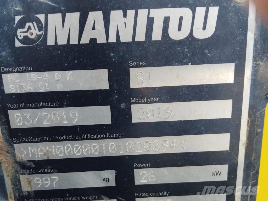 Manitou MC 18 Empilhadores Diesel