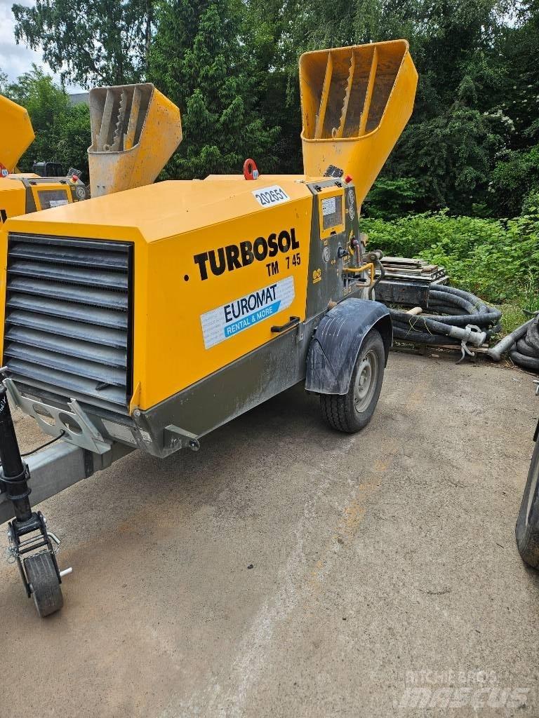 Turbosol TM27.45DCB Bombas de Betonilha