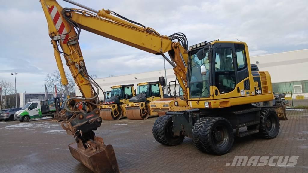 Komatsu PW 148-8 Escavadoras de rodas