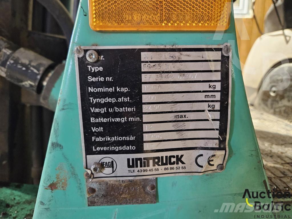 Mitsubishi FG15 Empilhadores a gás