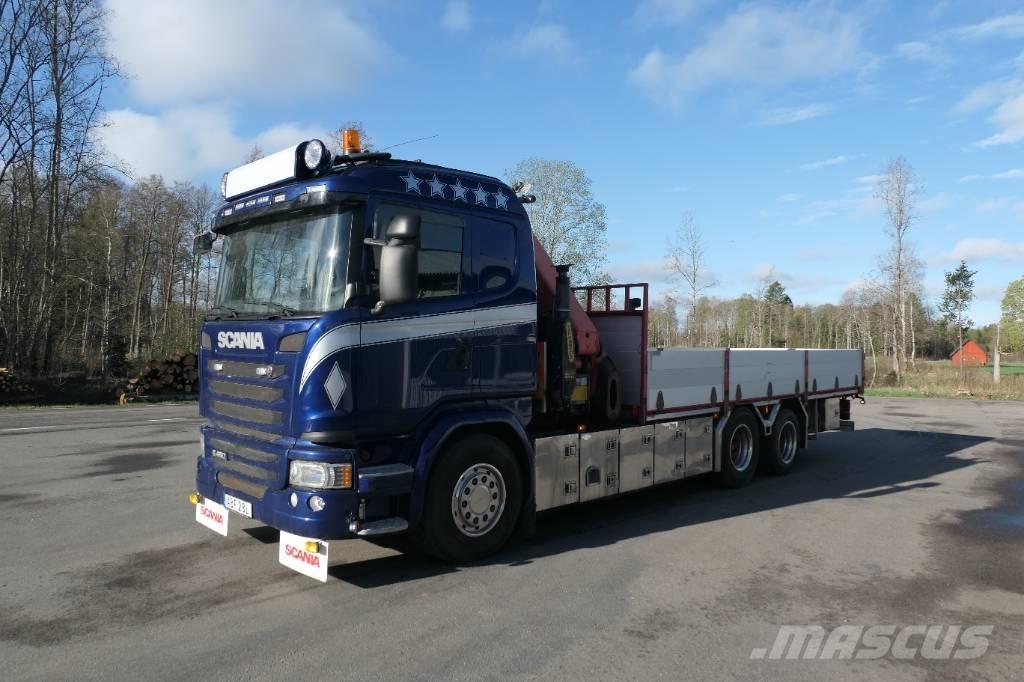 Scania G450 6x2 Camiões grua