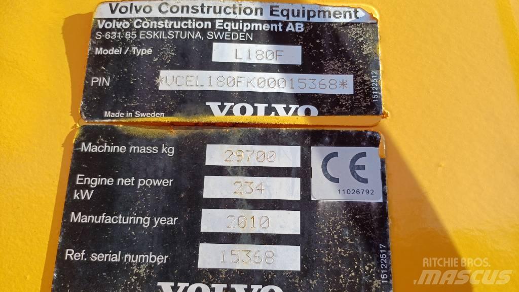 Volvo L 180 F Pás carregadoras de rodas