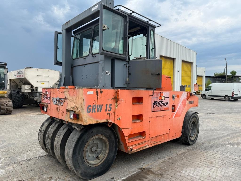 Hamm GRW 15 Cilindros Compactadores de pneus