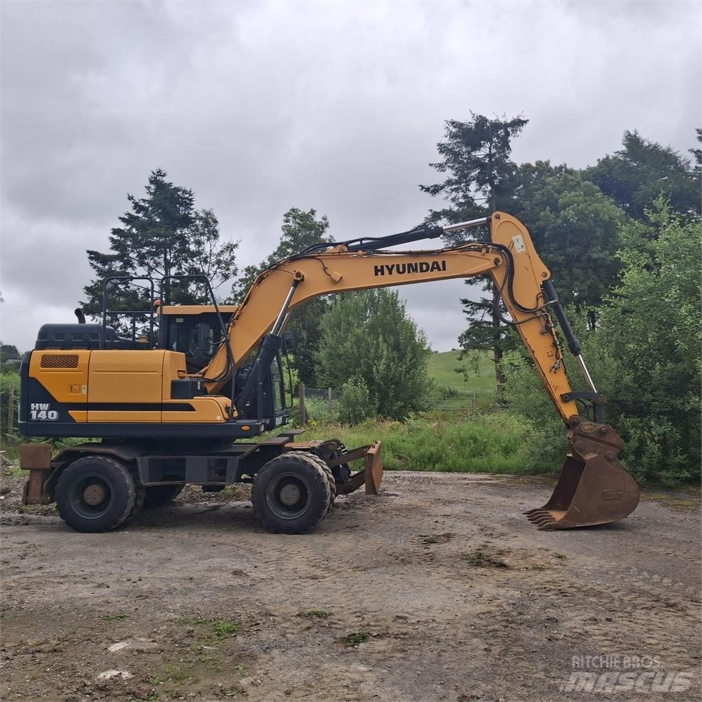 Hyundai HW 140 A Escavadoras de rodas