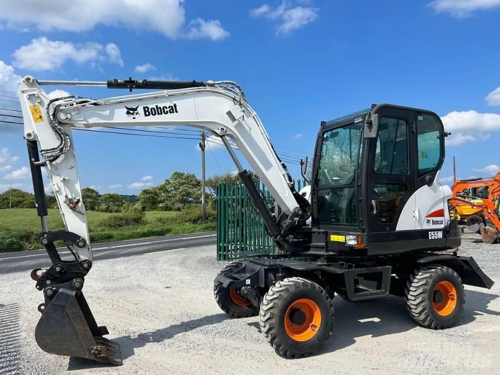 Bobcat E 55 W Escavadoras de rodas