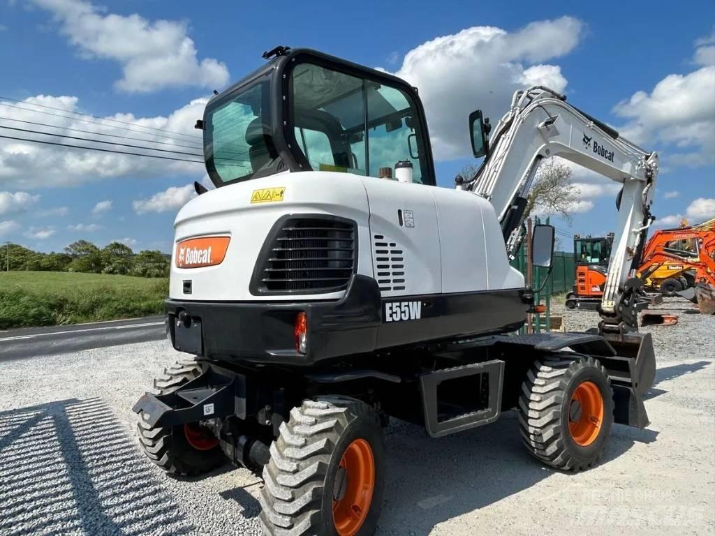 Bobcat E 55 W Escavadoras de rodas