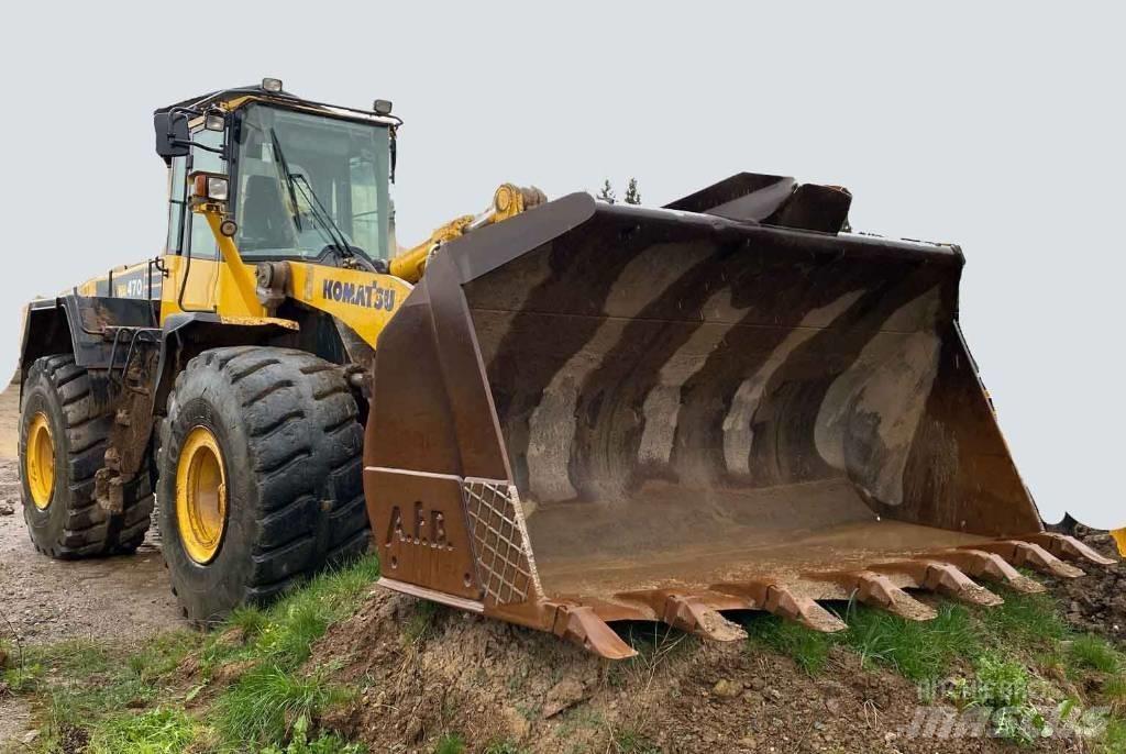 Komatsu WA 470-6 Pás carregadoras de rodas