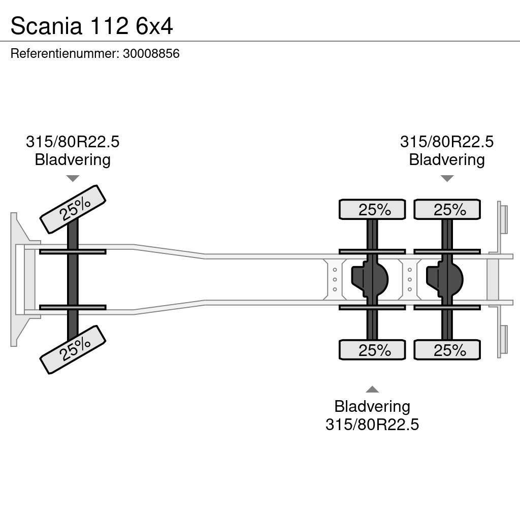Scania 112 6x4 Camiões de chassis e cabine