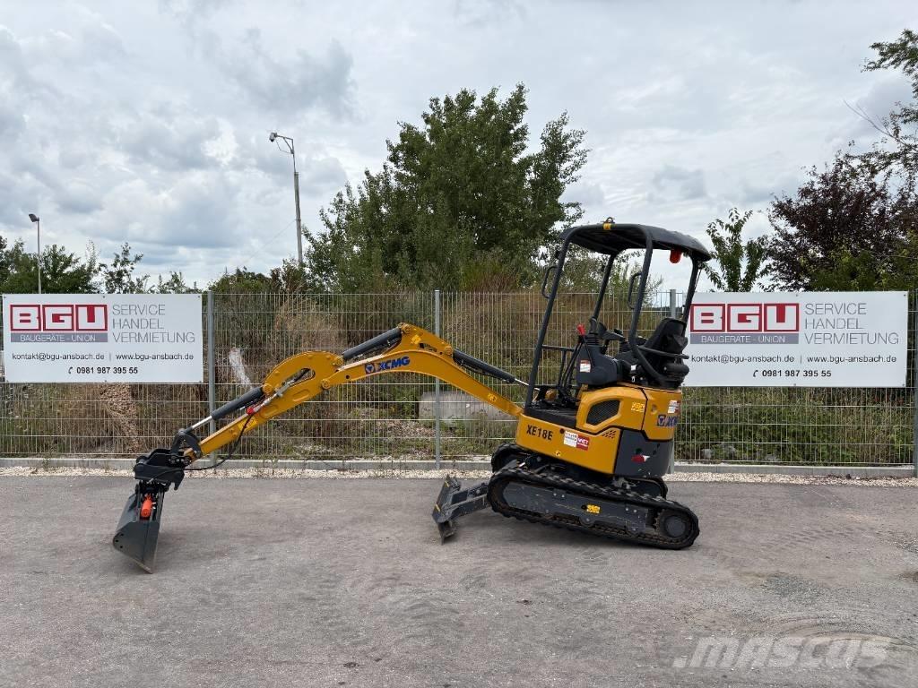 XCMG XE 18 E Mini Escavadoras <7t