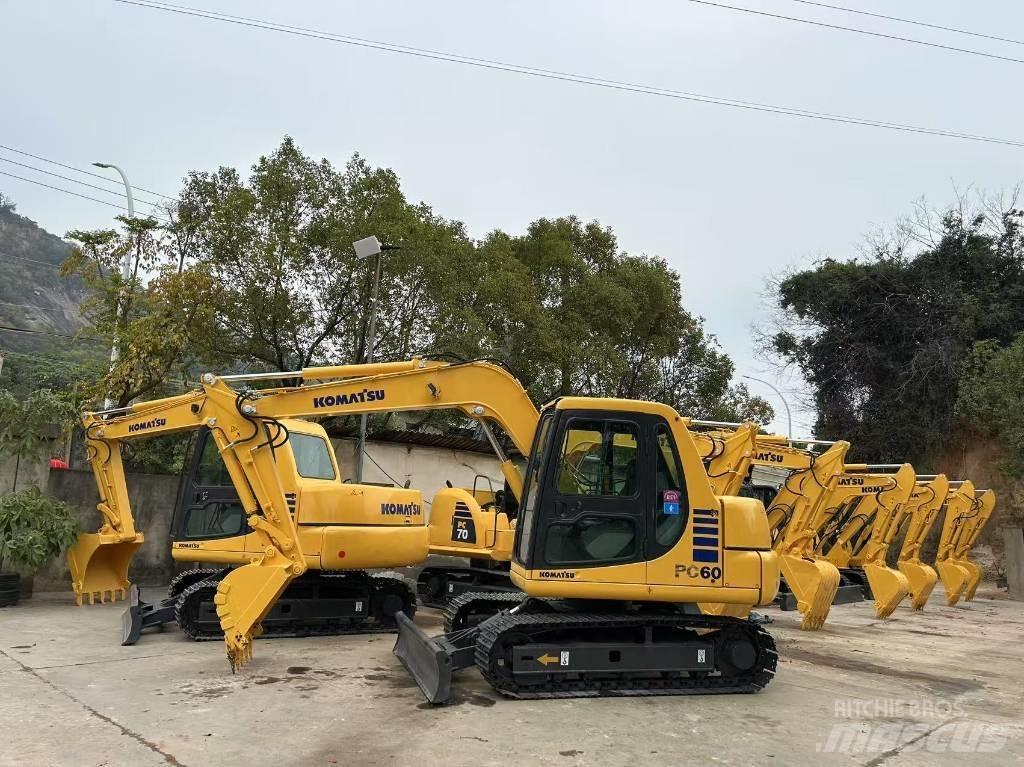 Komatsu PC 60-7 Mini Escavadoras <7t