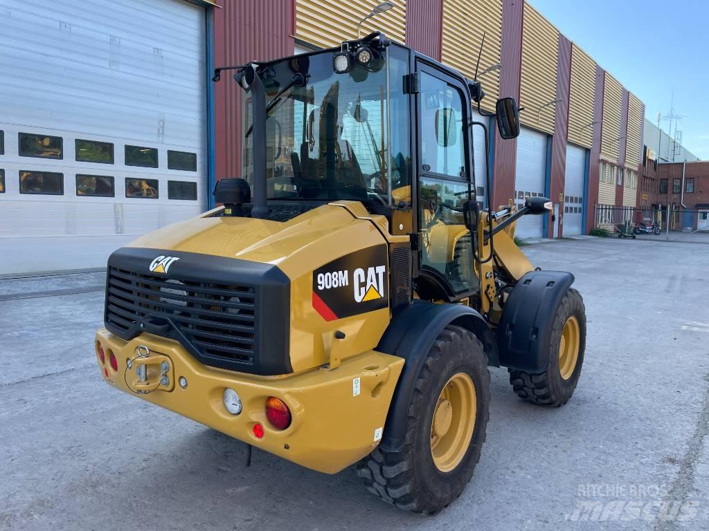 CAT 908 M Pás carregadoras de rodas